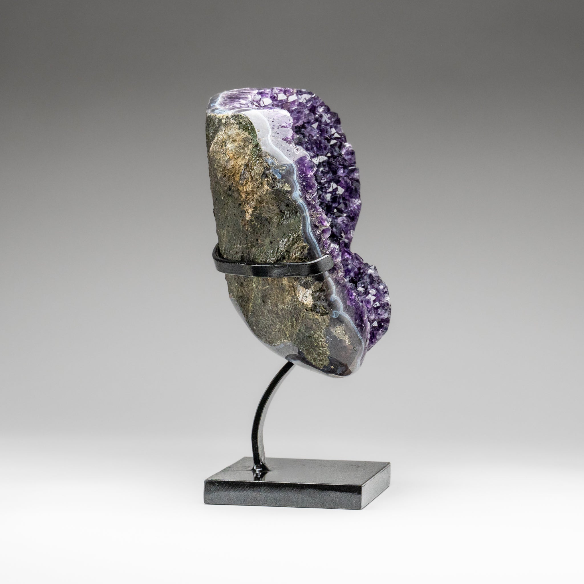 Genuine Amethyst on Stand from Uruguay (17.5 lbs)