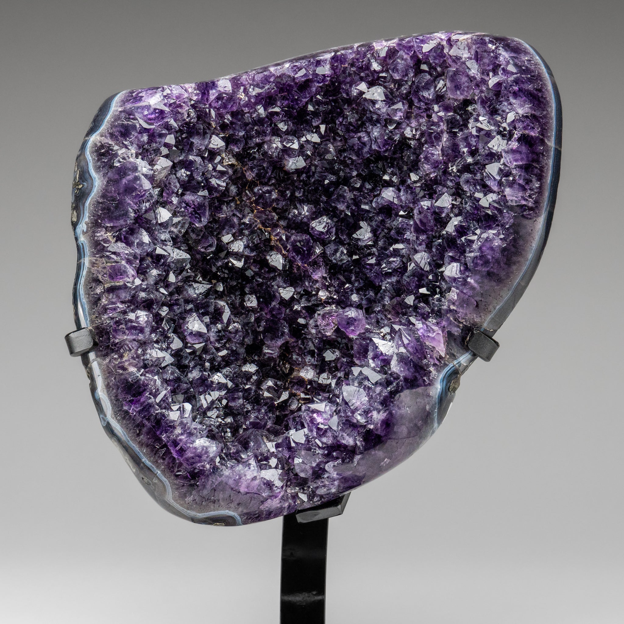 Genuine Amethyst on Stand from Uruguay (17.5 lbs)