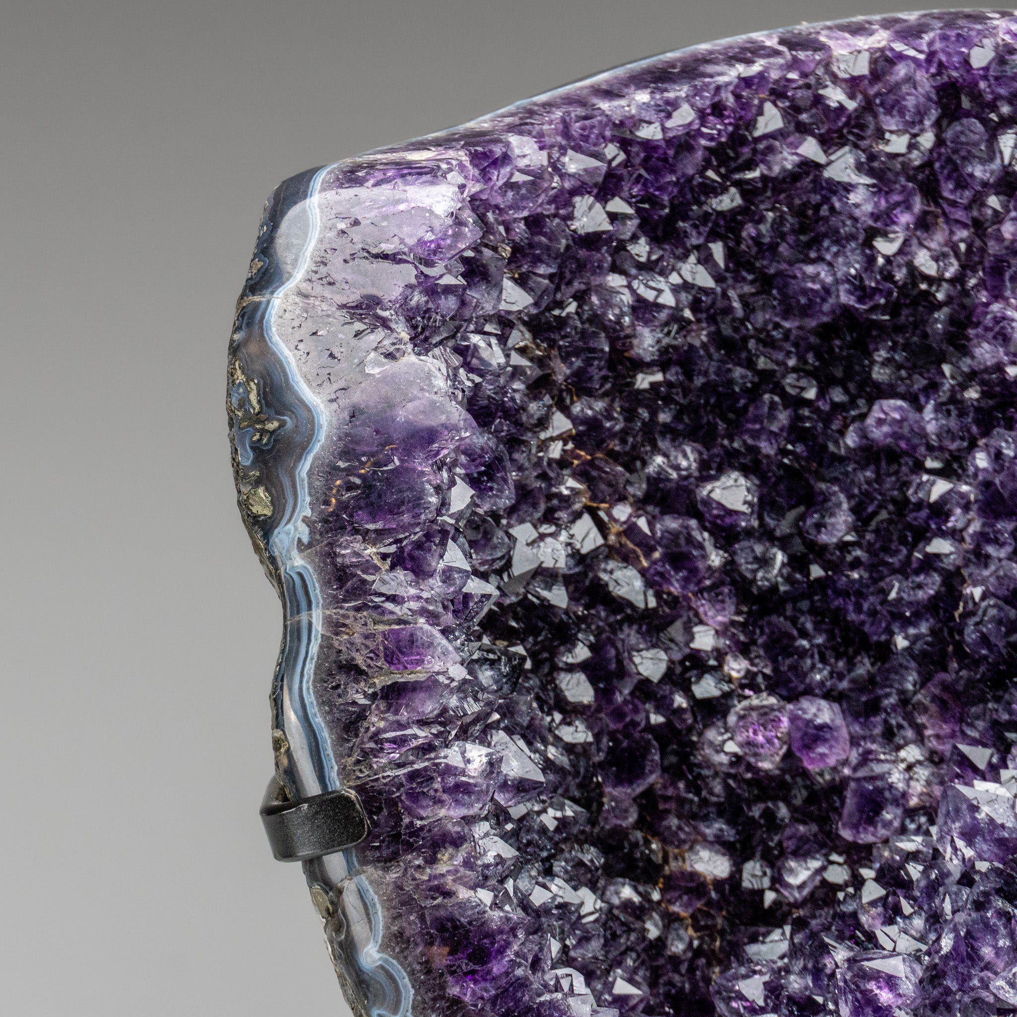Genuine Amethyst on Stand from Uruguay (17.5 lbs)