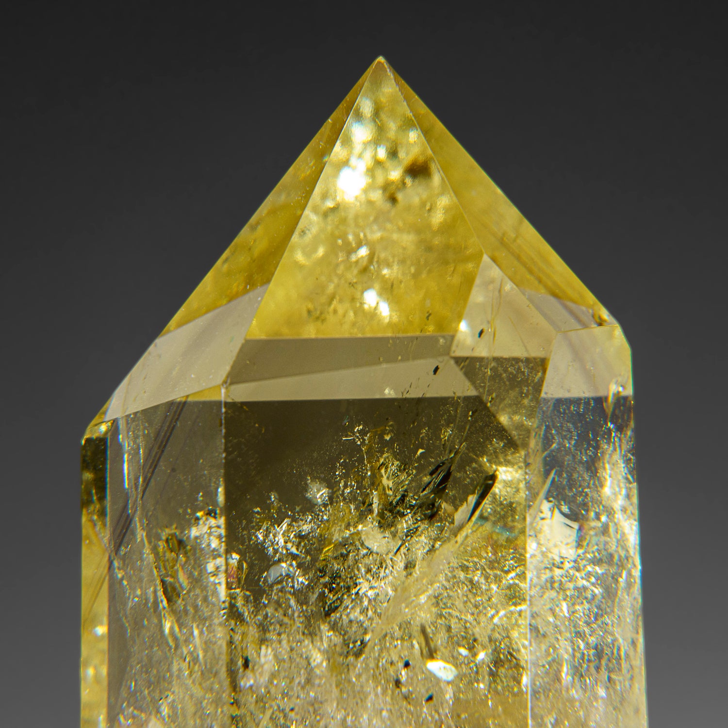 Genuine Citrine Crystal Point from Brazil (108 grams)