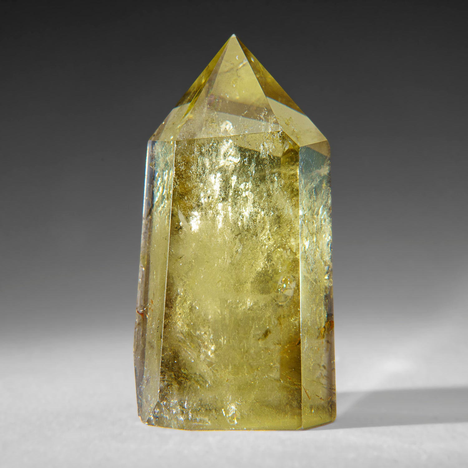 Genuine Citrine Crystal Point from Brazil (123 grams)