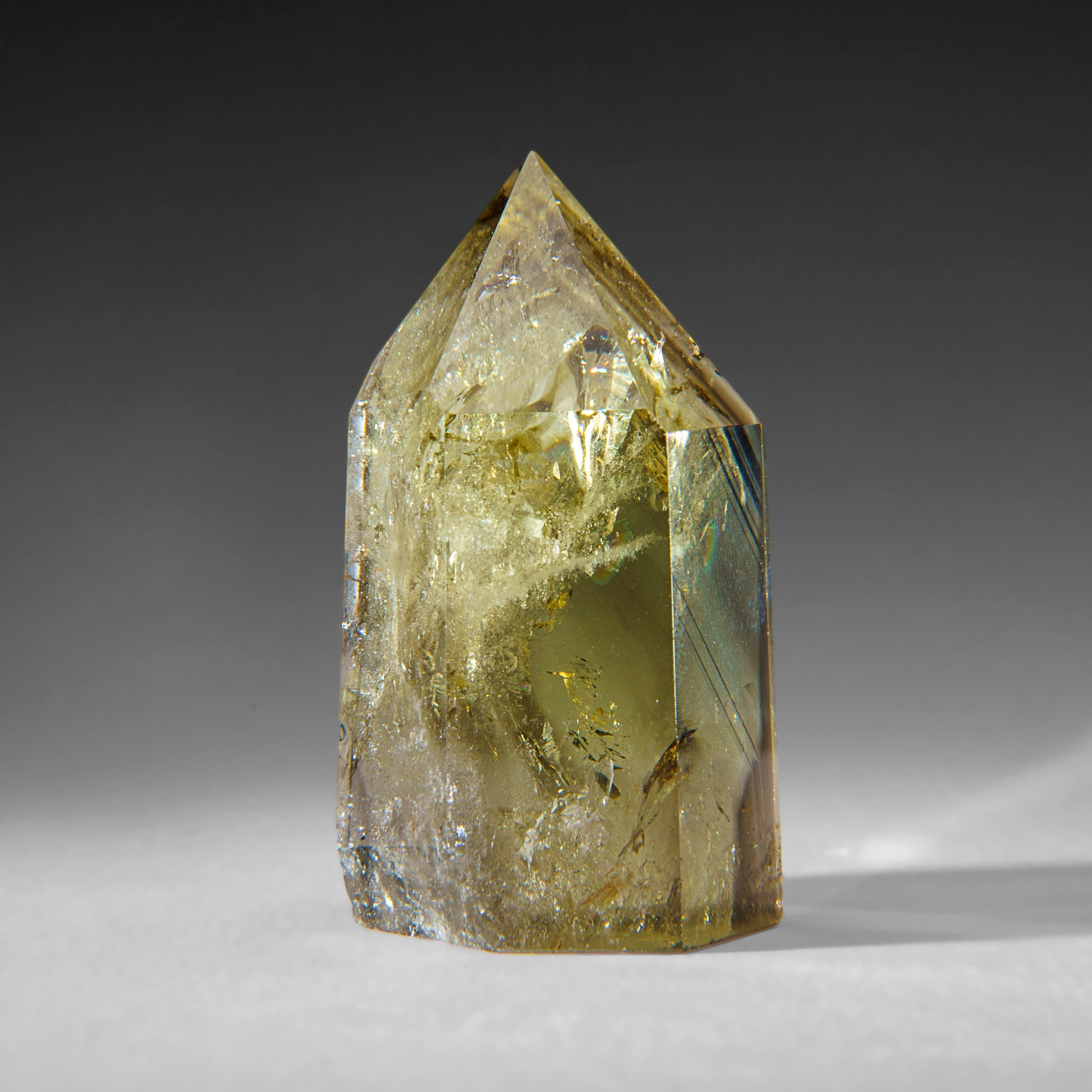 Genuine Citrine Crystal Point from Brazil (125 grams)