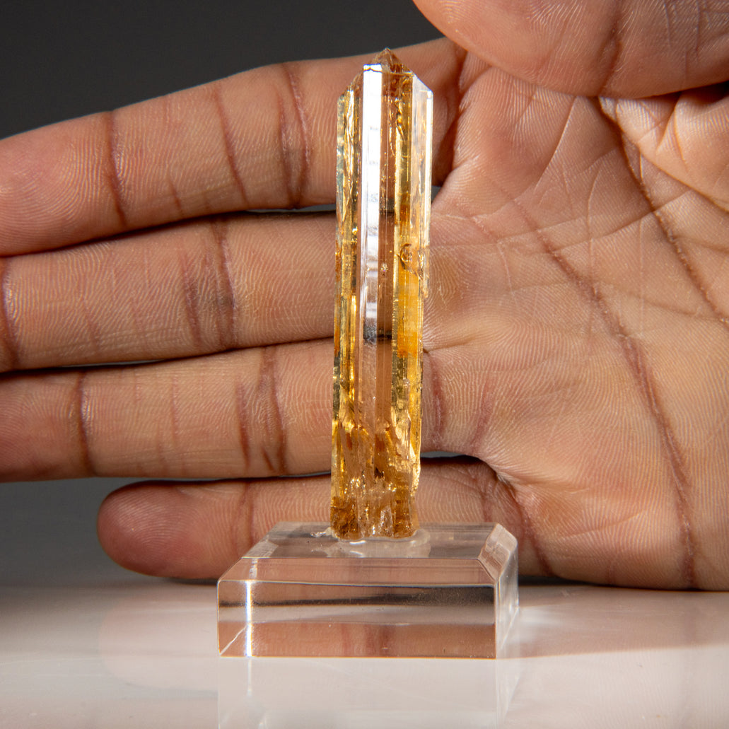 Imperial Topaz from Kunar, Afghanistan — Astro Gallery of Gems