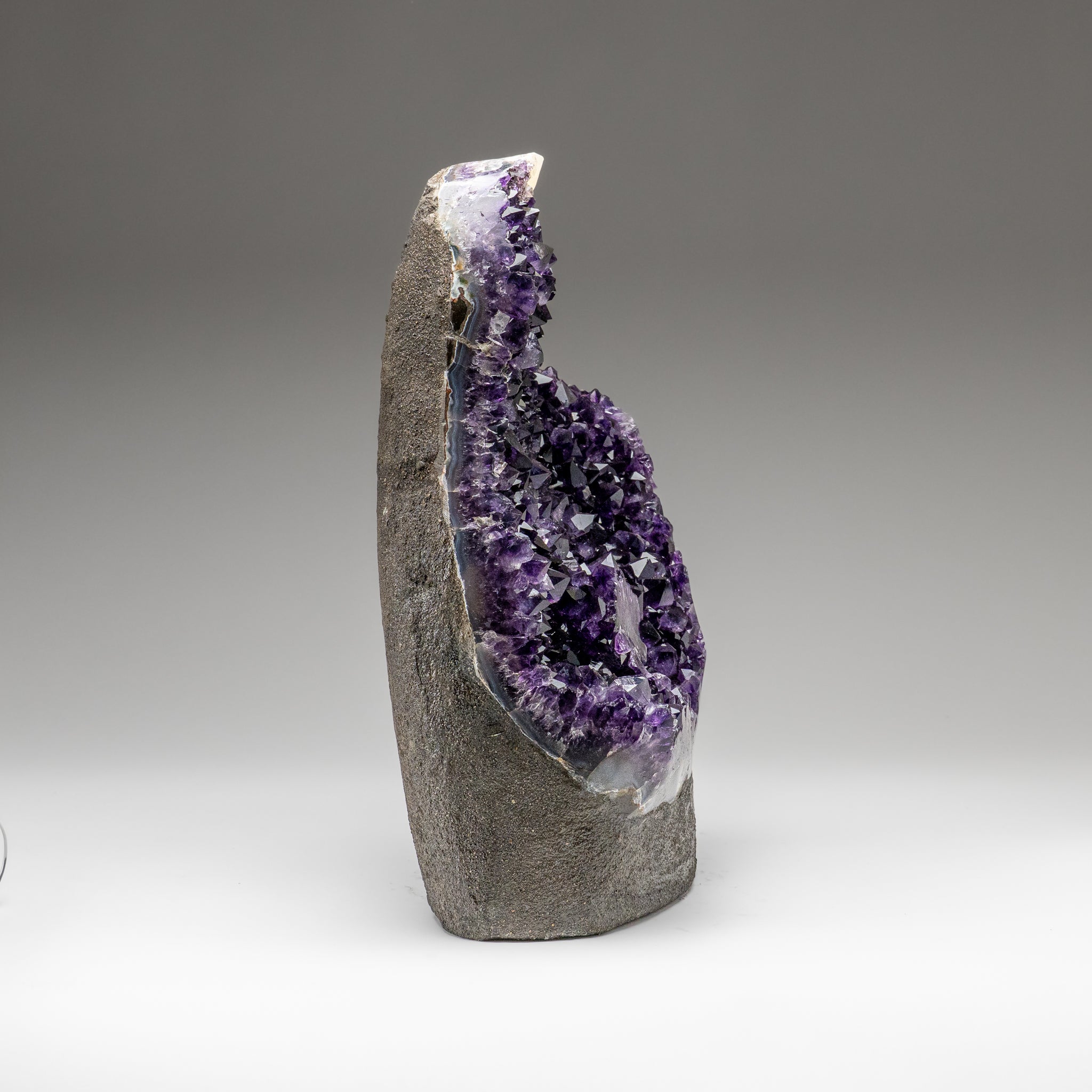 Genuine Amethyst Cluster Geode from Brazil (17.5 lbs)