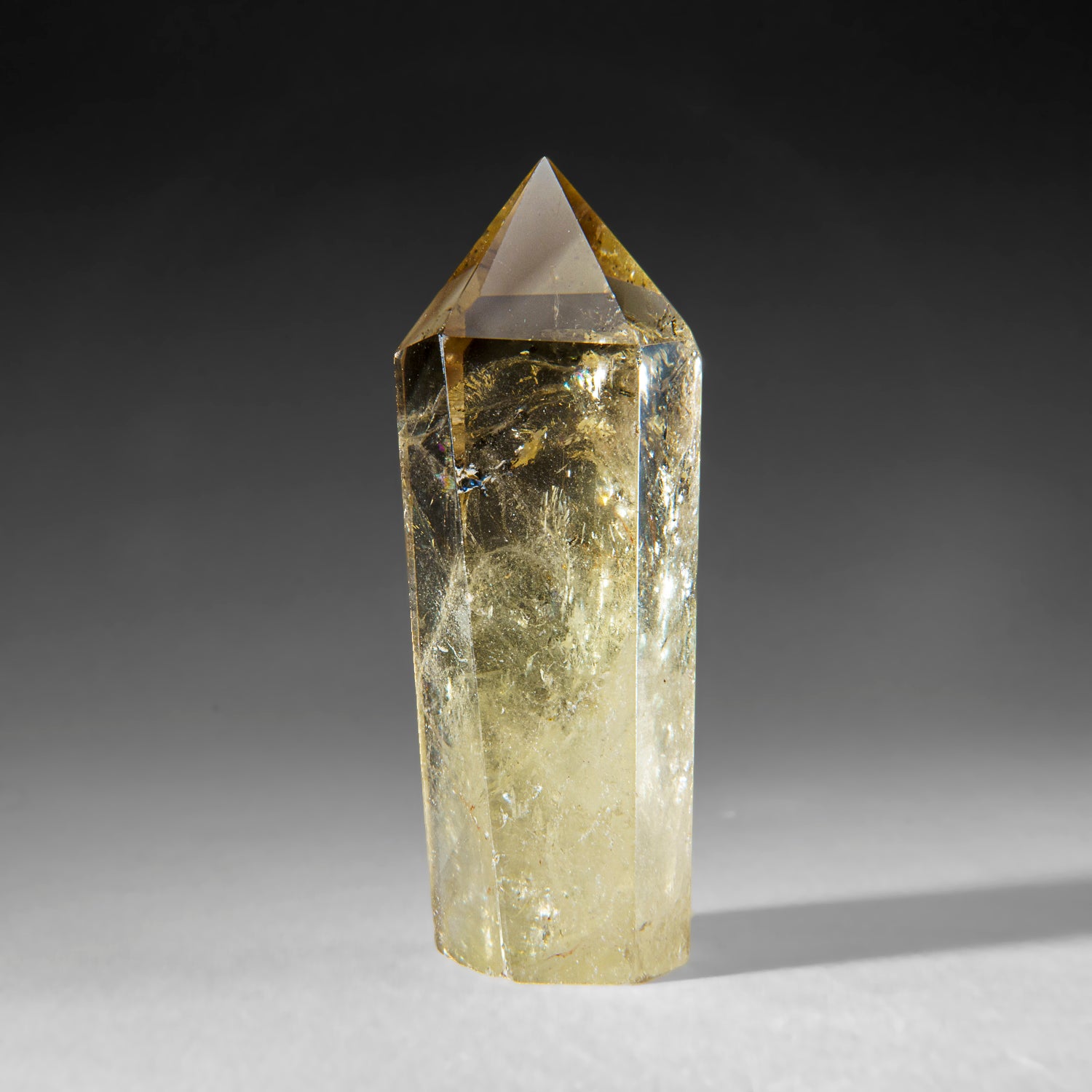 Genuine Citrine Crystal Point from Brazil (101 grams)