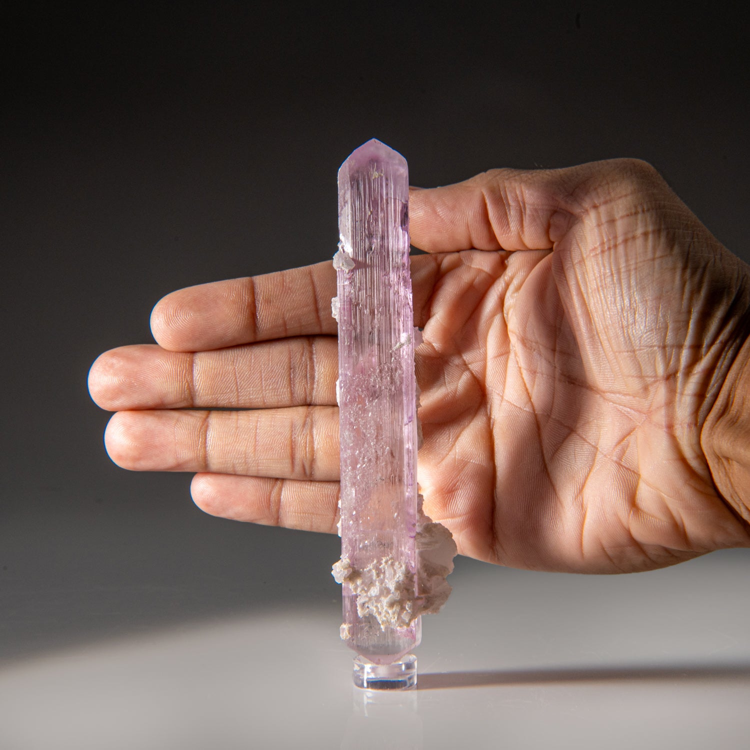 Kunzite Crystal from Nuristan Province, Afghanistan