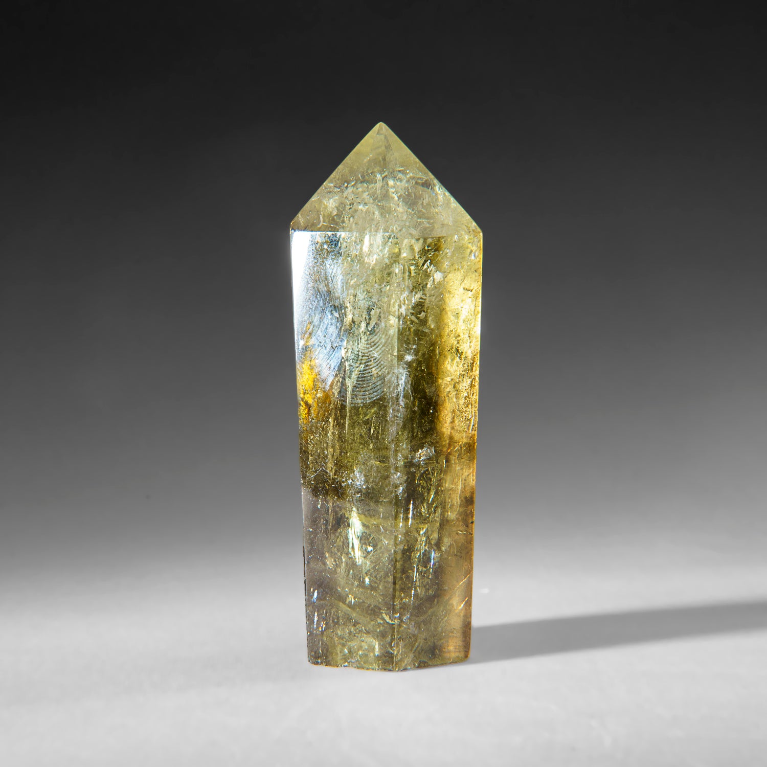 Genuine Citrine Crystal Point from Brazil (115 grams)