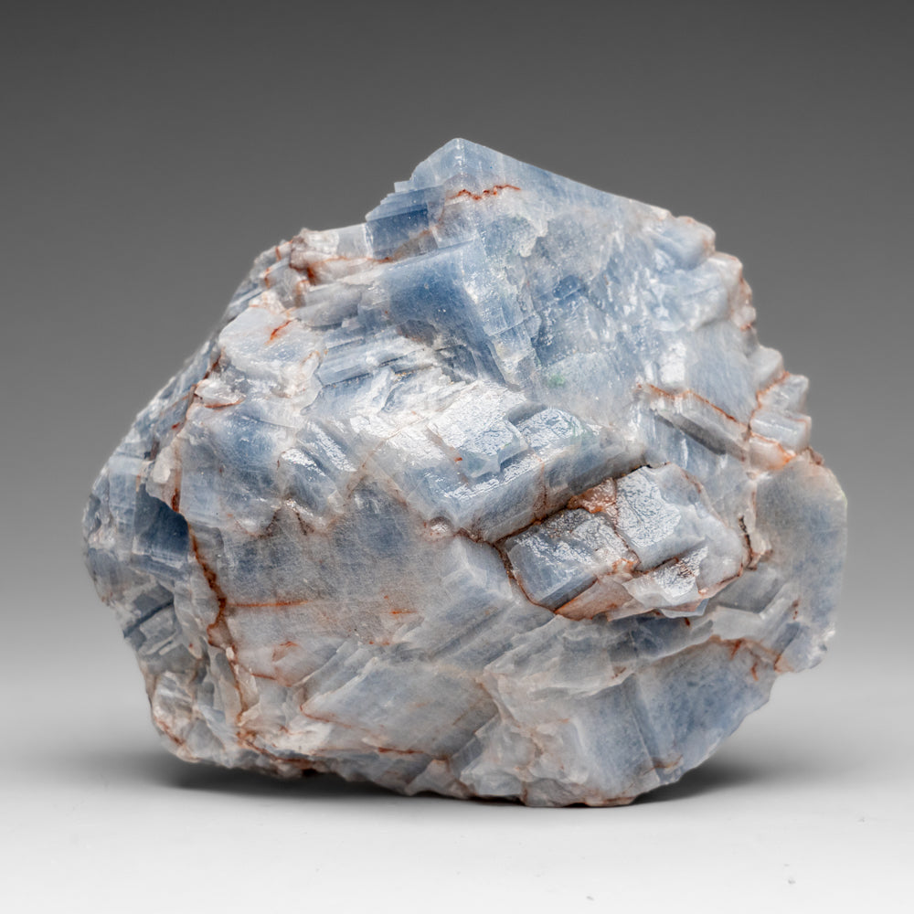 Blue Calcite Crystal Cluster from Mexico (3.3 lbs)