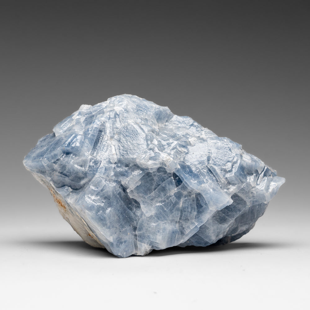 Blue Calcite Crystal Cluster from Mexico (2.6 lbs)