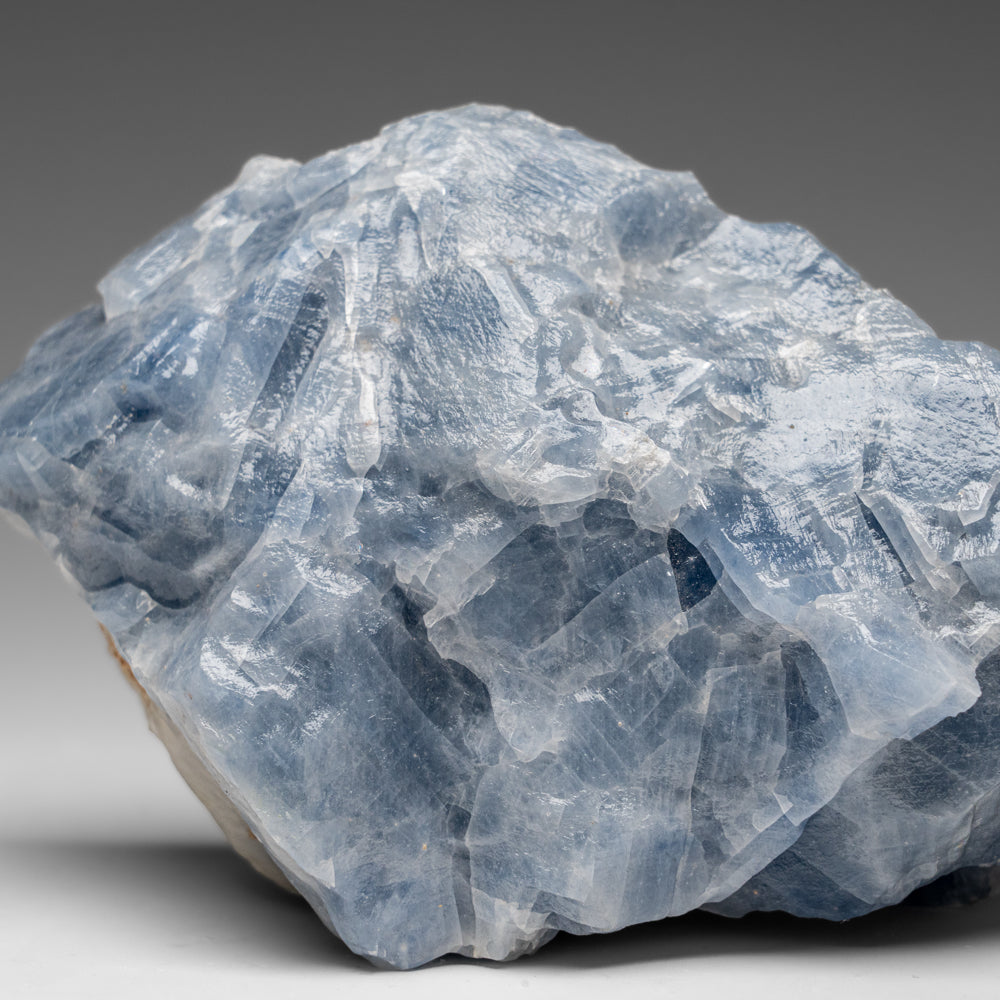 Blue Calcite Crystal Cluster from Mexico (2.6 lbs)