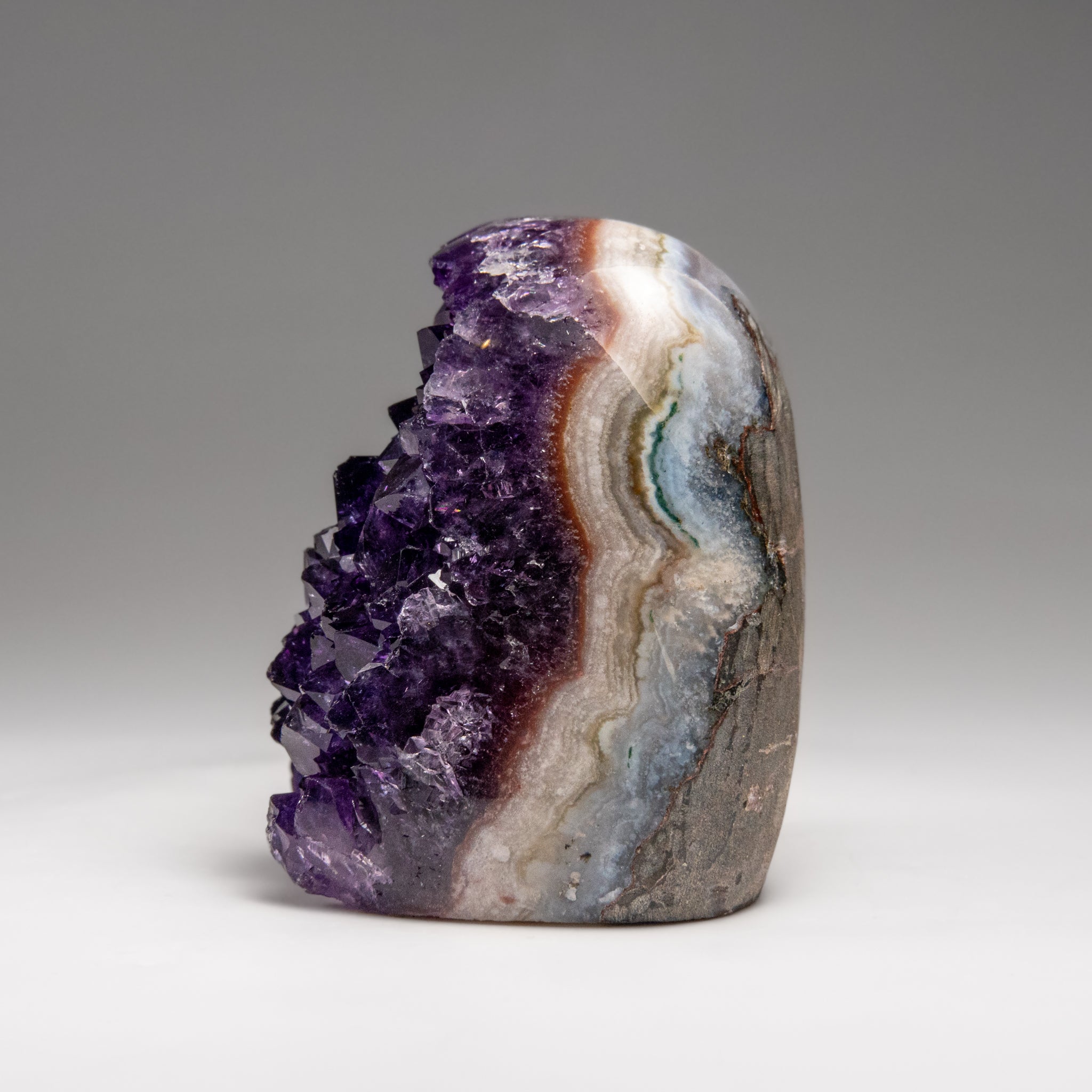Genuine Amethyst Crystal Cluster from Brazil (381.7 grams)