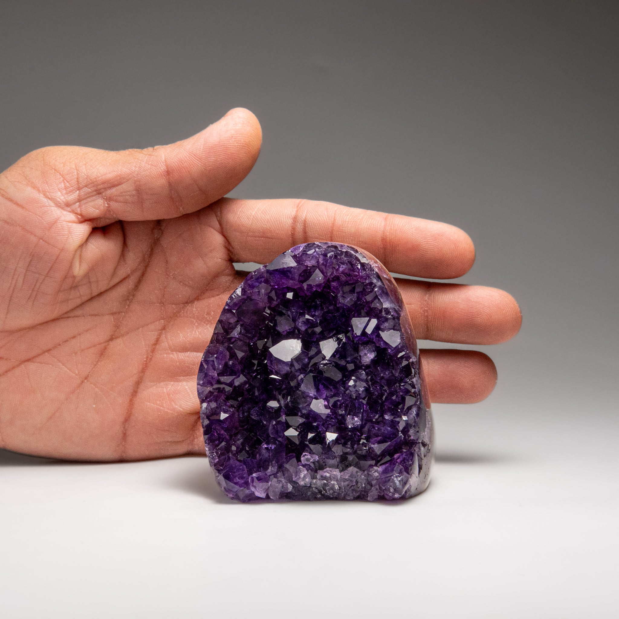 Genuine Amethyst Crystal Cluster from Brazil (381.7 grams)
