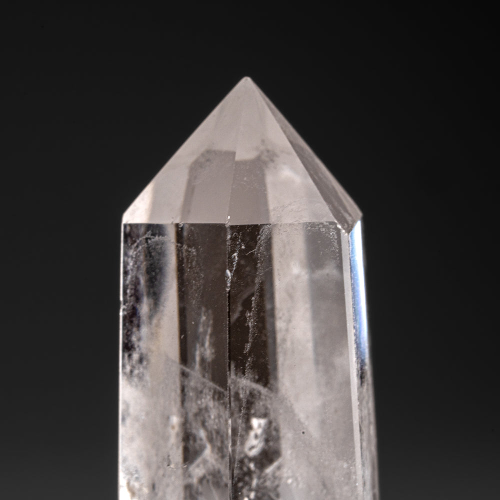 Gem Clear Quartz Polished (Small) Point From Brazil