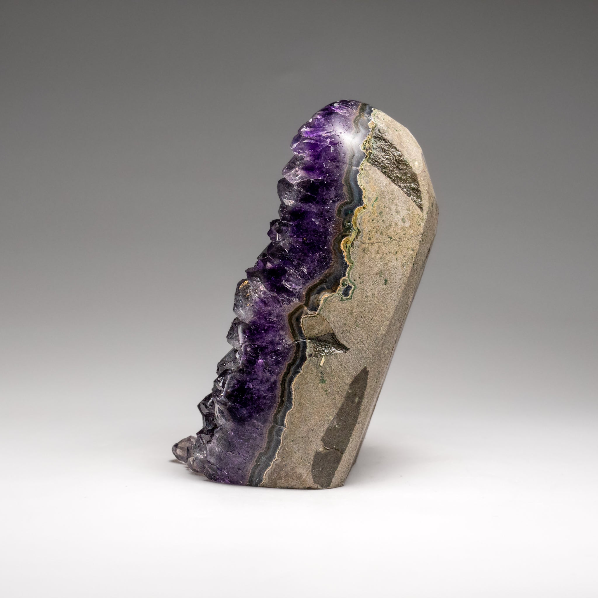 Genuine Amethyst Crystal Cluster from Brazil (448.1 grams)