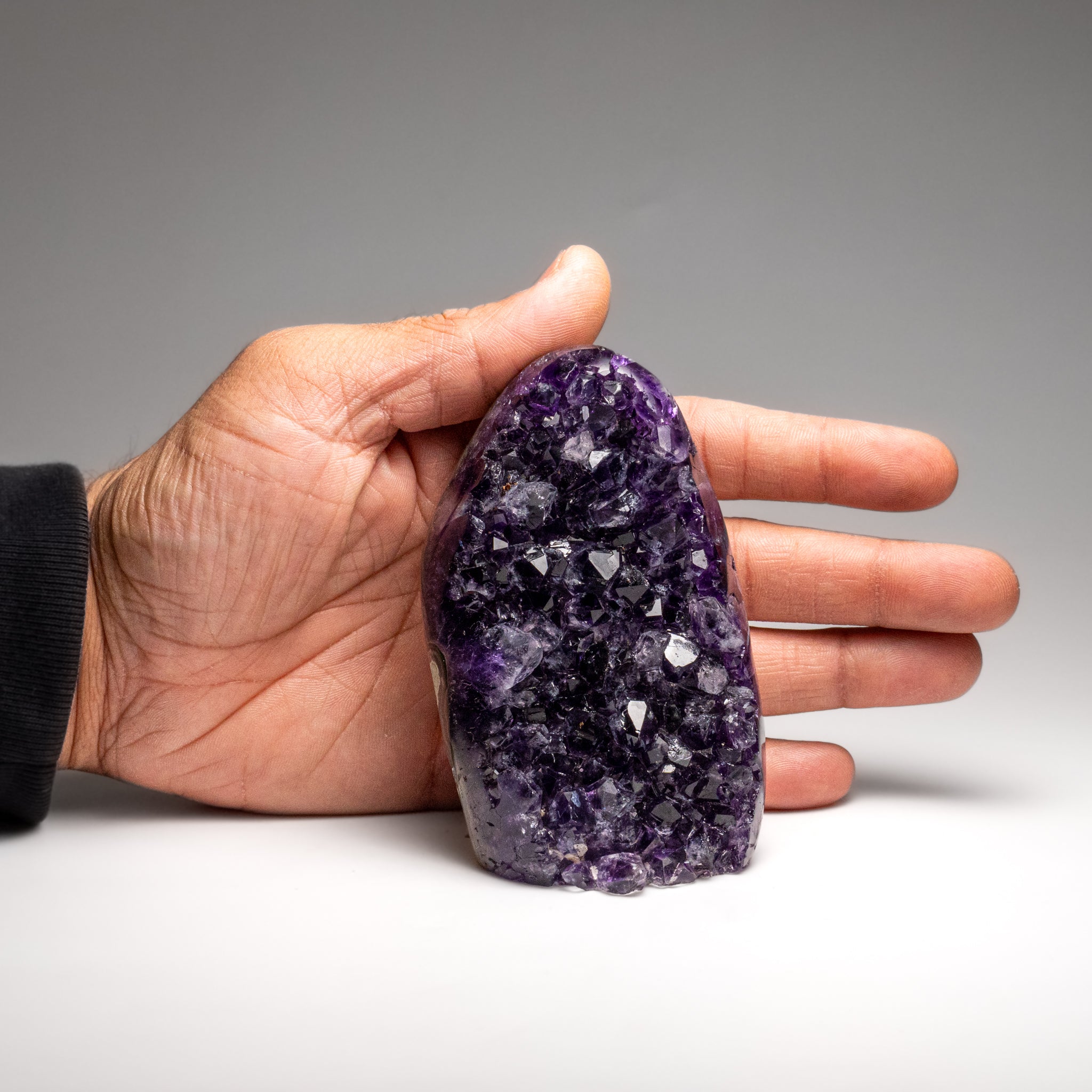 Genuine Amethyst Crystal Cluster from Brazil (448.1 grams)