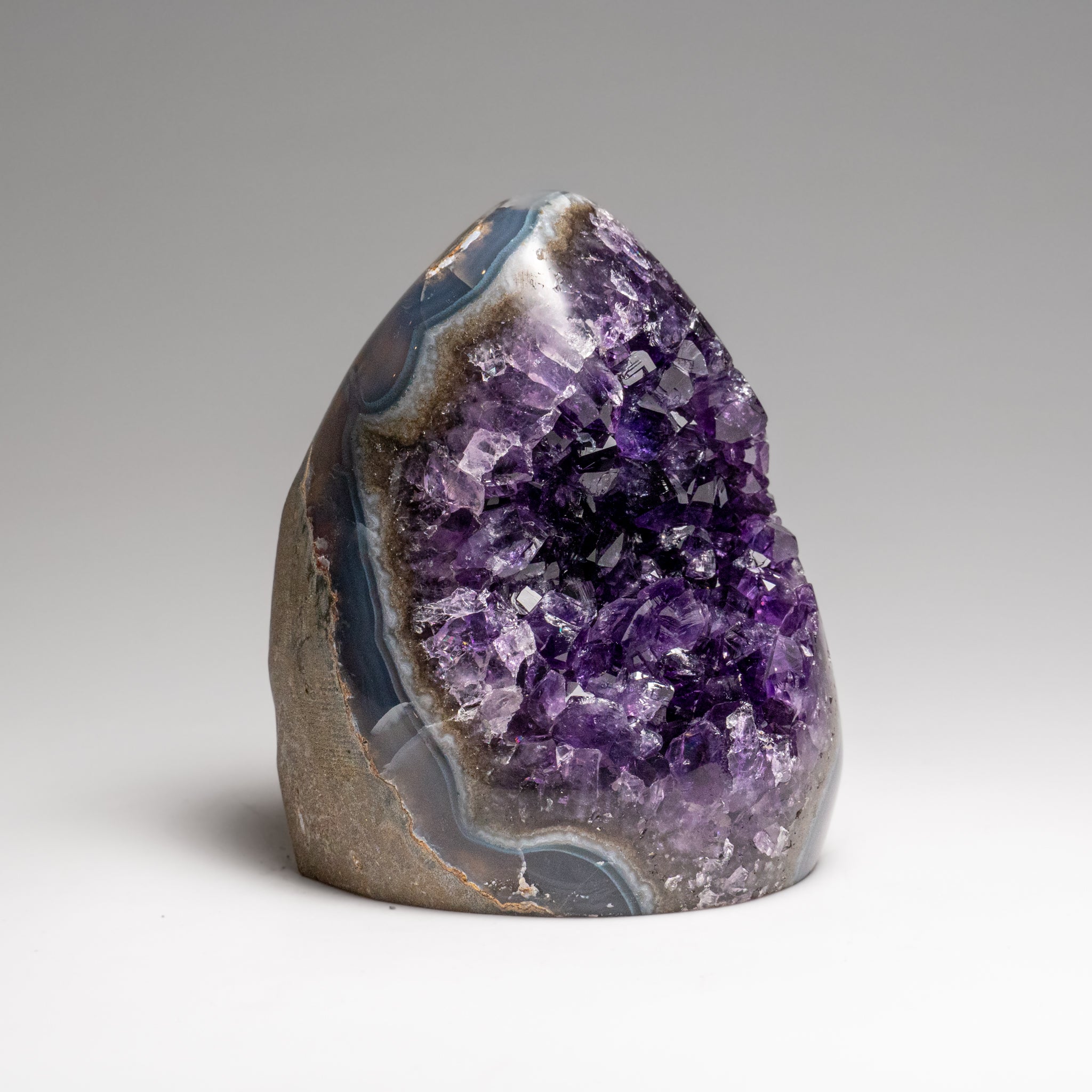 Genuine Amethyst Crystal Cluster from Brazil (455.5 grams)