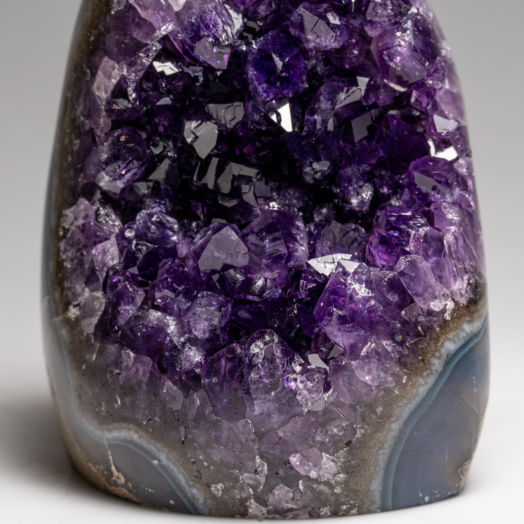 Genuine Amethyst Crystal Cluster from Brazil (455.5 grams)