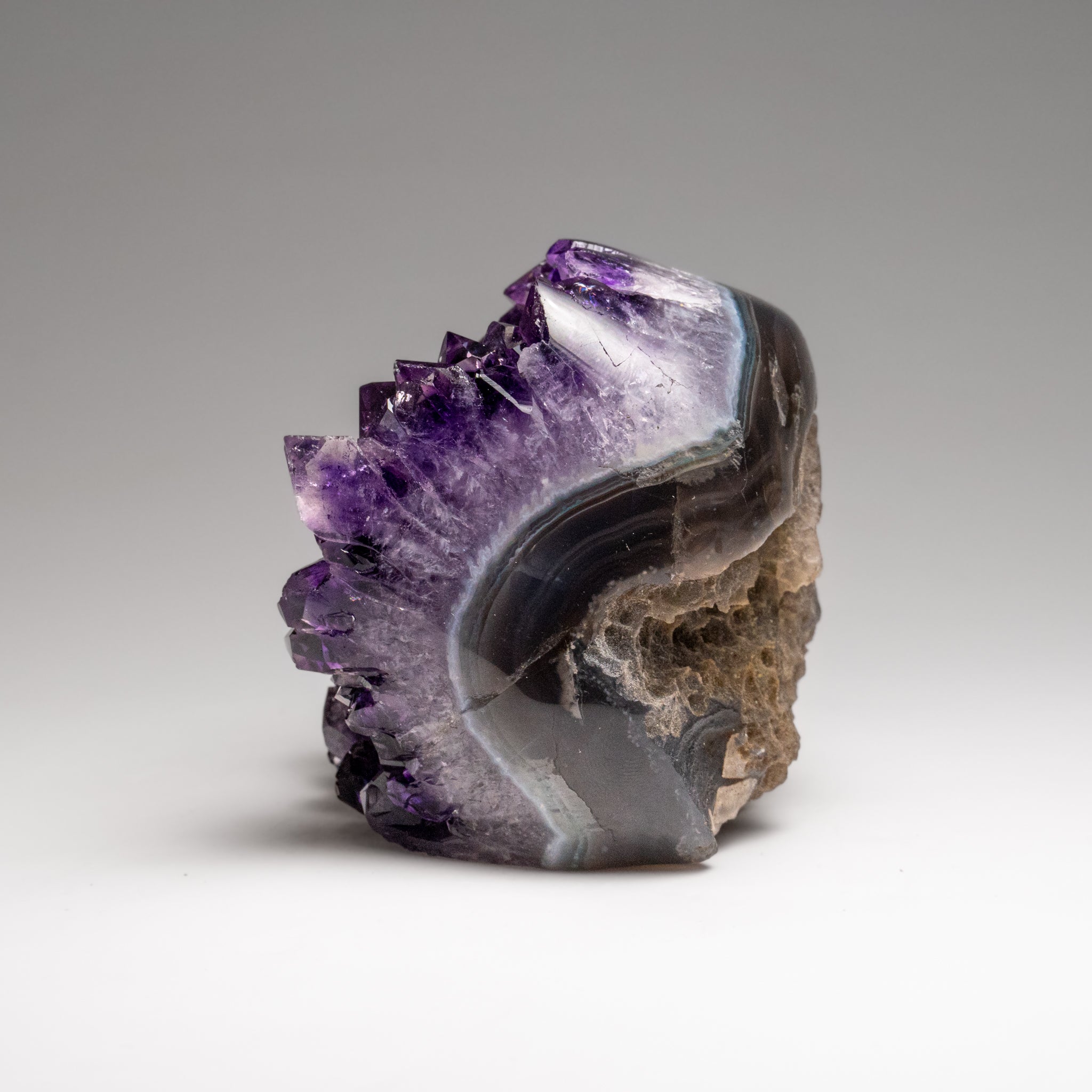 Genuine Amethyst Crystal Cluster from Brazil (1.2 lbs)