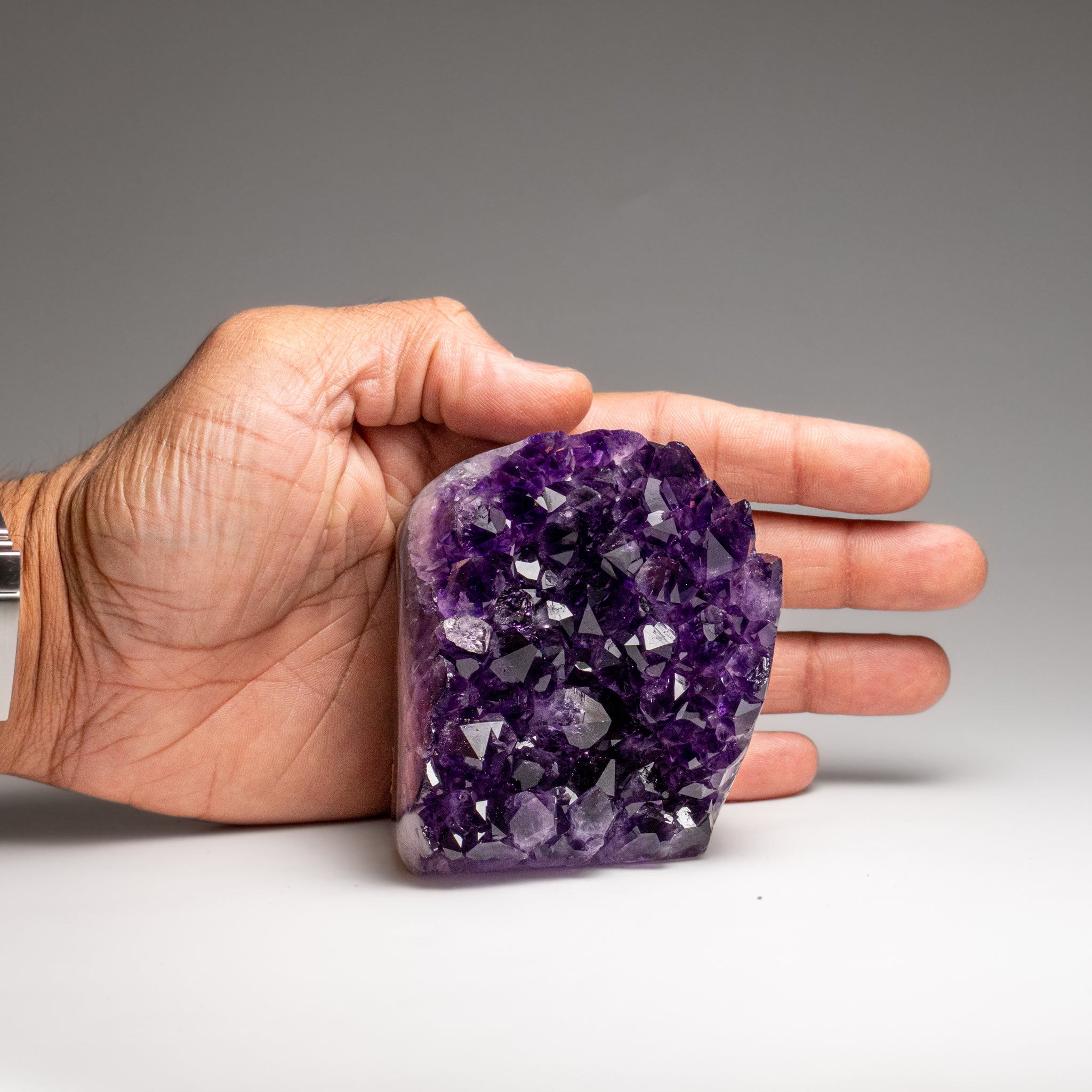 Genuine Amethyst Crystal Cluster from Brazil (1.2 lbs)