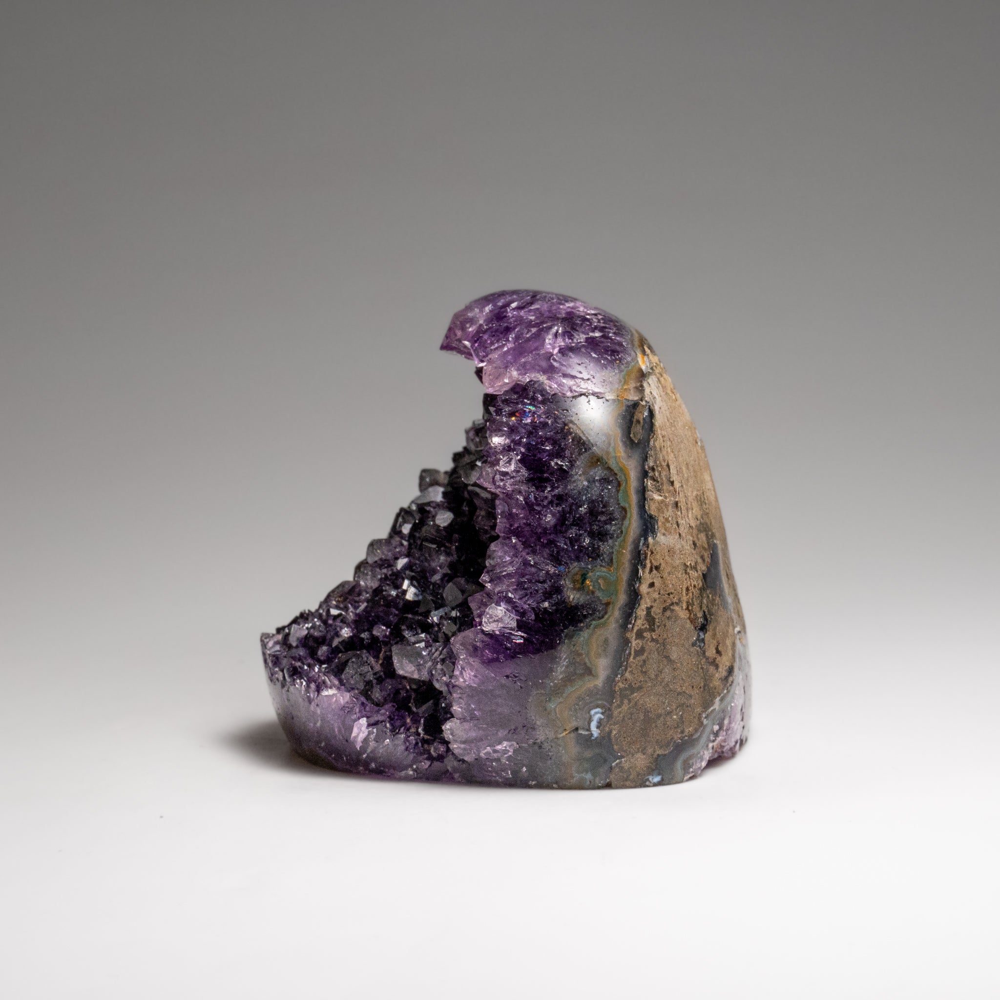 Genuine Amethyst Crystal Cluster from Brazil (1.25 lbs)