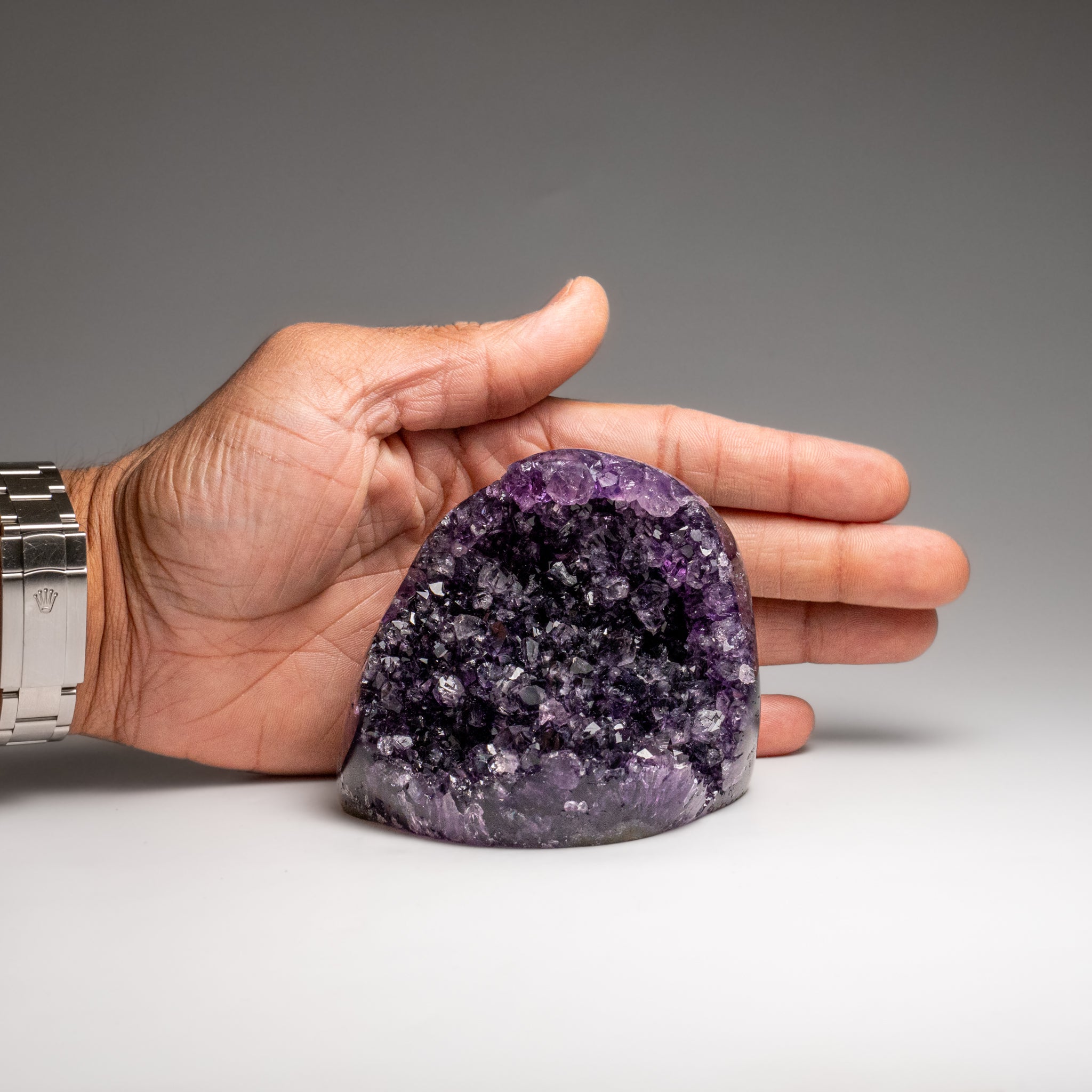 Genuine Amethyst Crystal Cluster from Brazil (1.25 lbs)