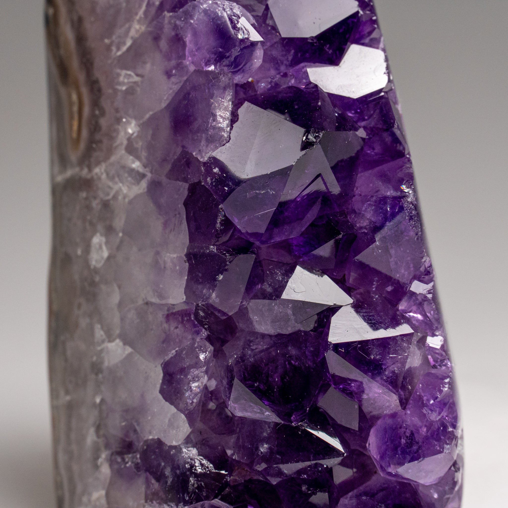 Genuine Amethyst Crystal Cluster from Brazil (449.6 grams)