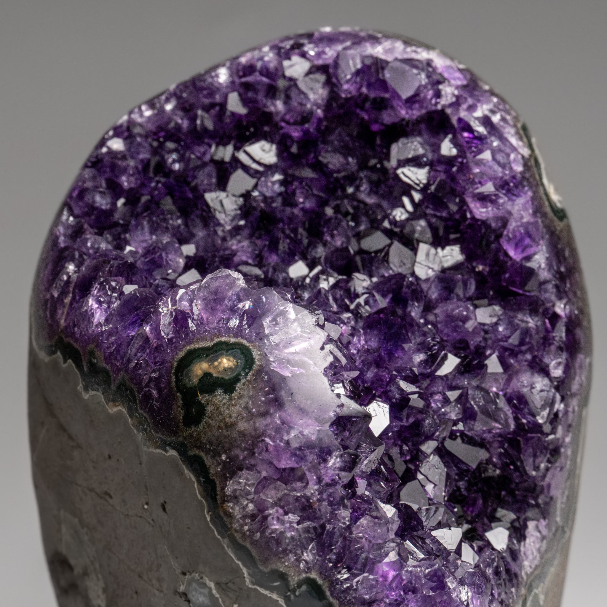 Genuine Amethyst Crystal Cluster from Brazil (3.1 lbs)