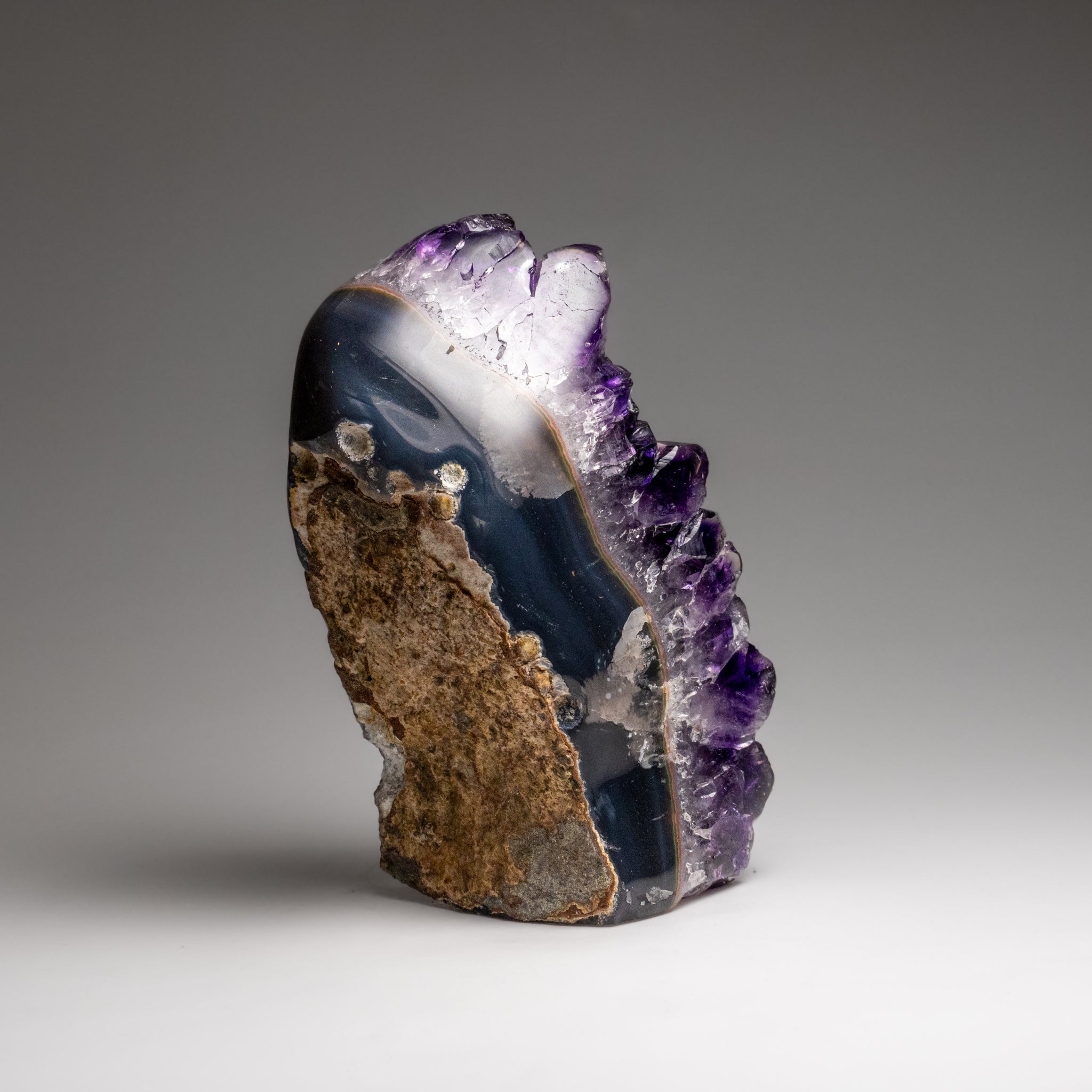 Genuine Amethyst Crystal Cluster from Brazil (1.95 lbs)