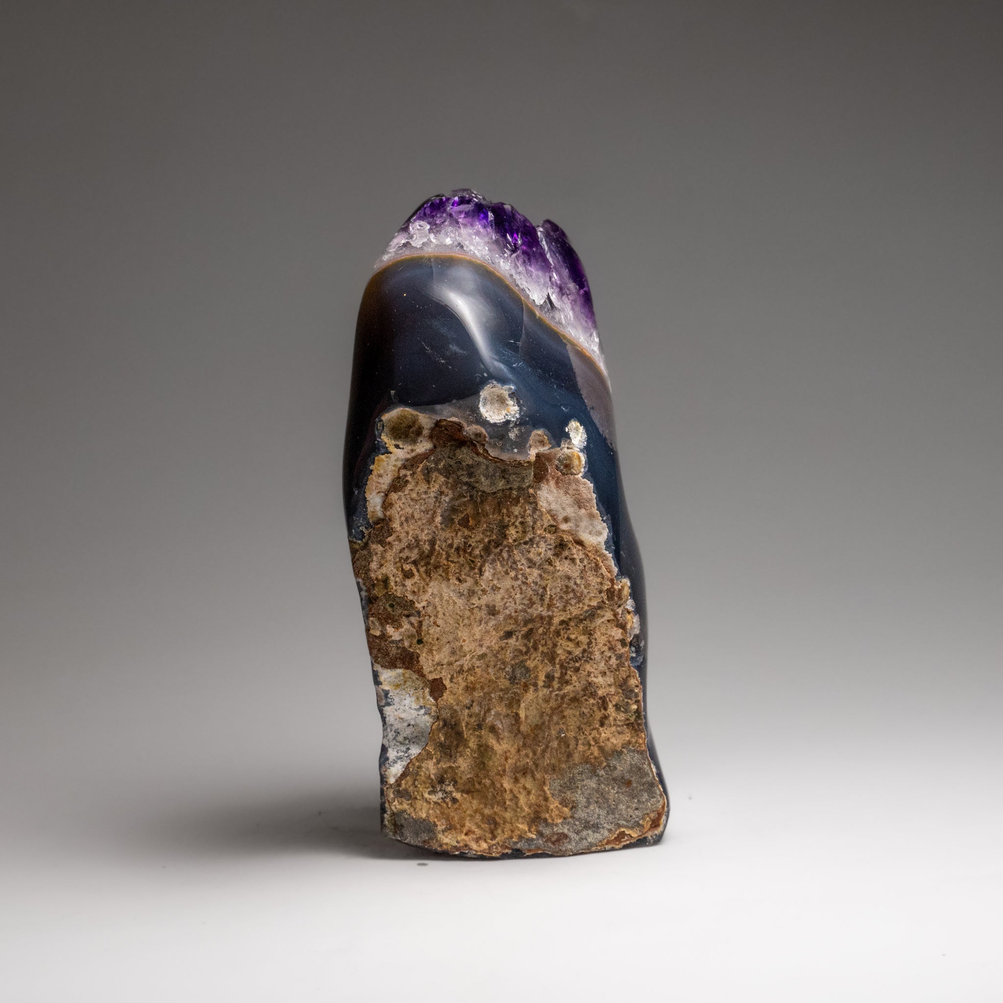 Genuine Amethyst Crystal Cluster from Brazil (1.95 lbs)