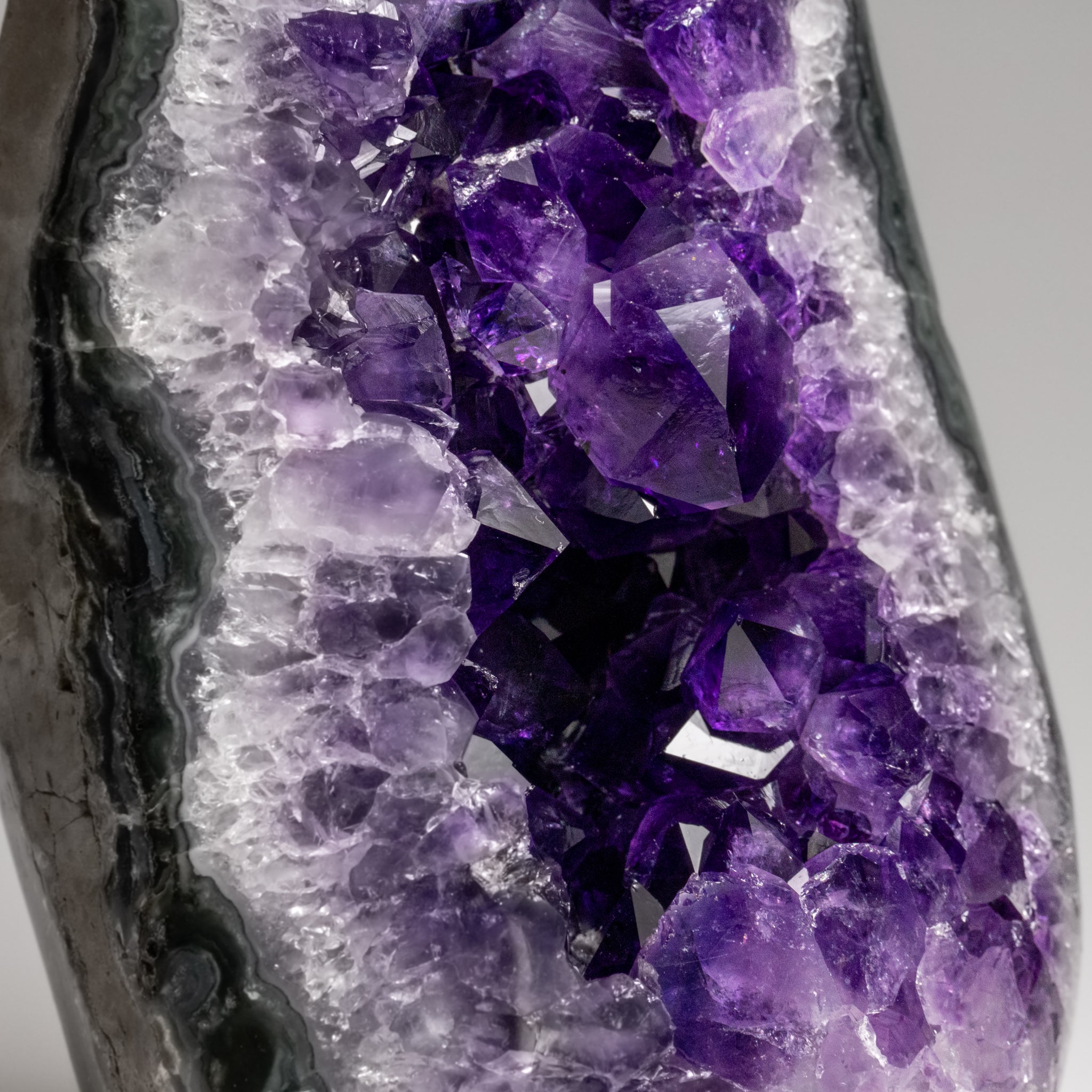 Genuine Amethyst Crystal Cluster from Brazil (2.6 lbs)