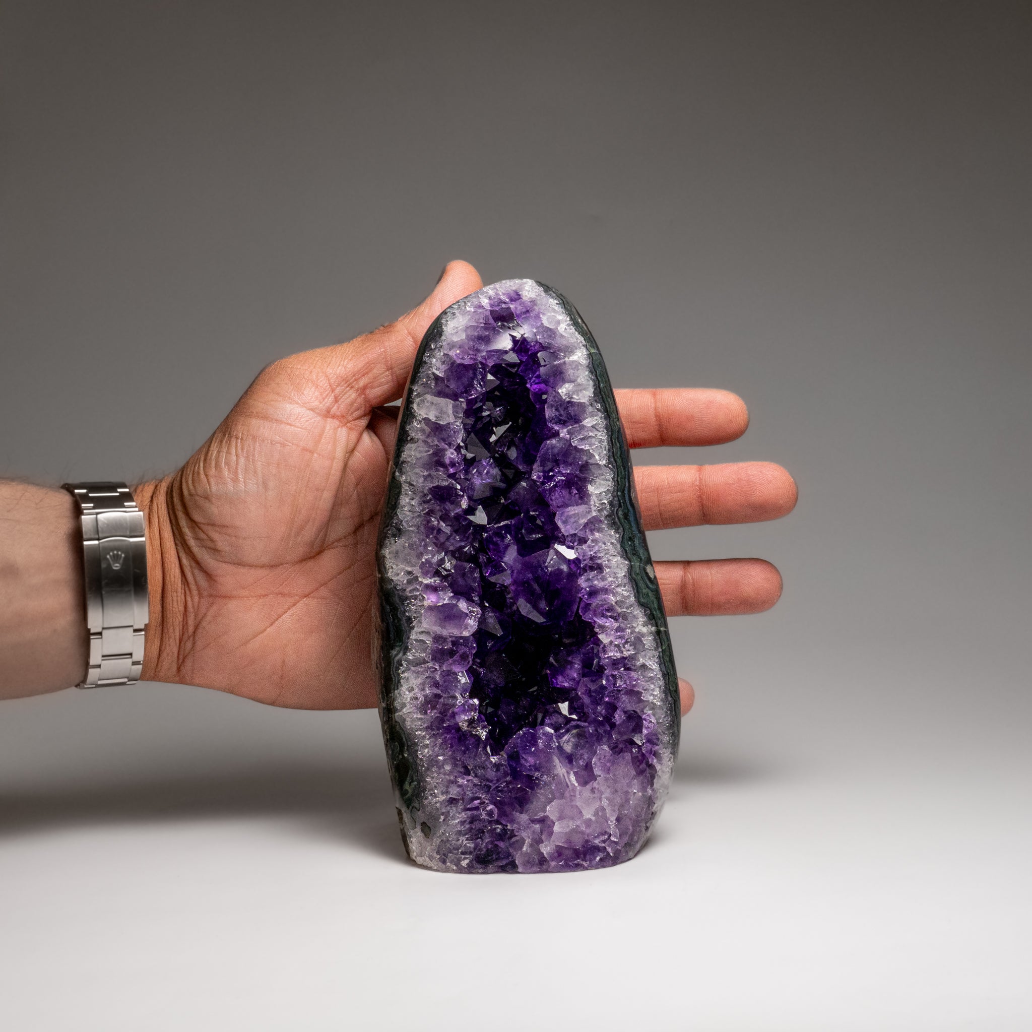 Genuine Amethyst Crystal Cluster from Brazil (2.6 lbs)