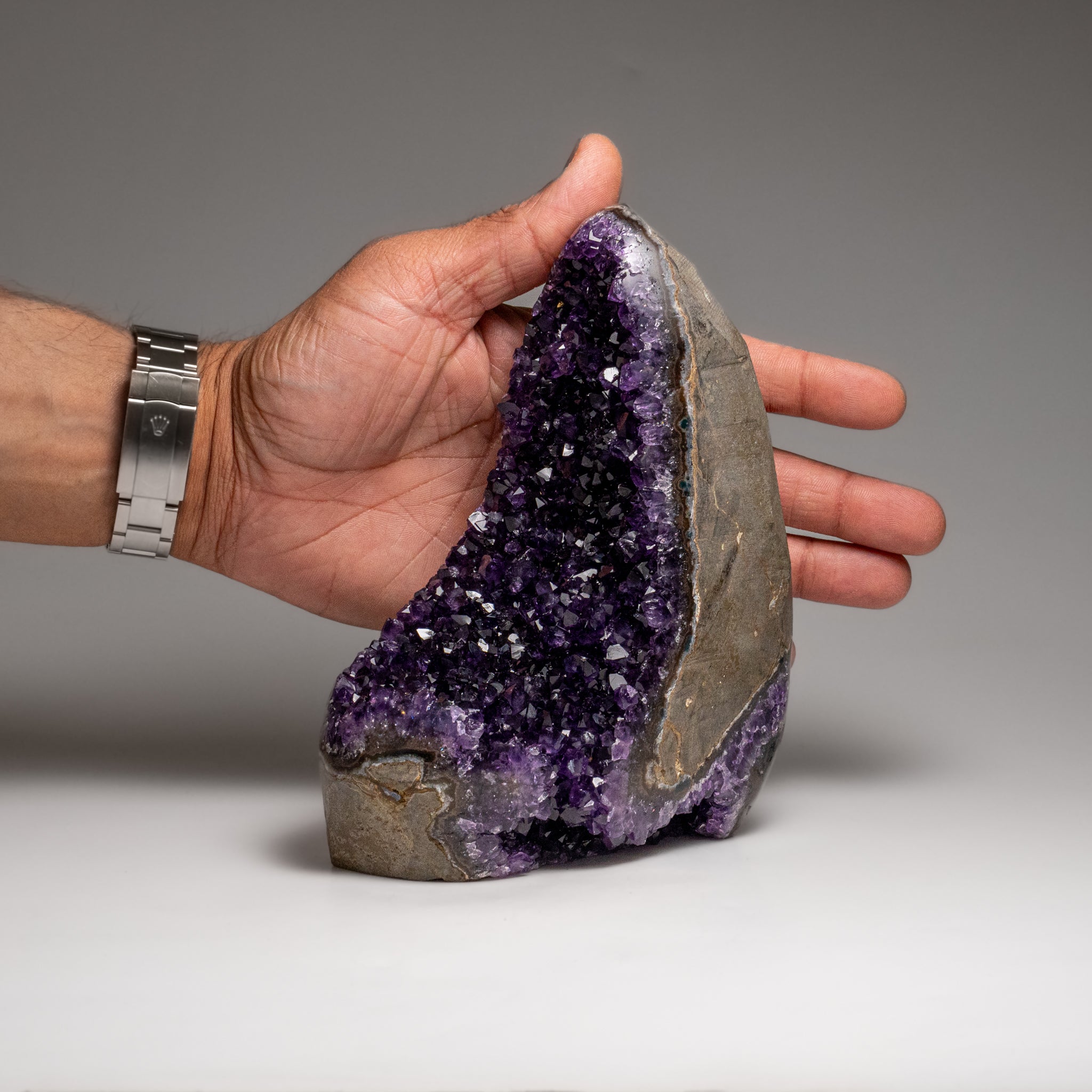 Genuine Amethyst Crystal Cluster from Brazil (3.15 lbs)