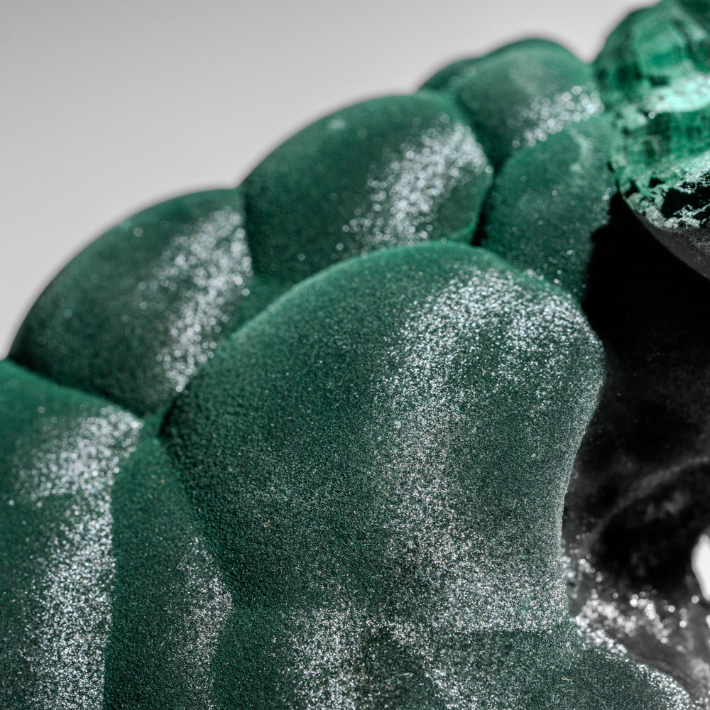 Malachite from Shaba Copper Belt, Katanga Province, Democratic Republic of the Congo (Zaire)