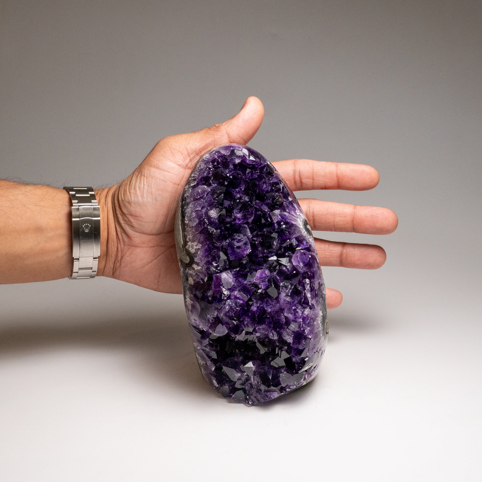 Genuine Amethyst Crystal Cluster from Brazil (3.75 lbs)