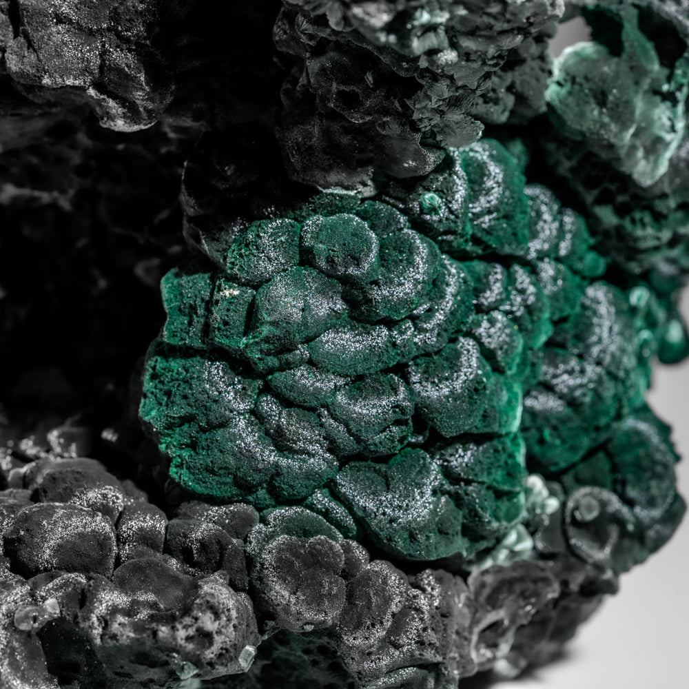 Malachite from Shaba Copper Belt, Katanga Province, Democratic Republic of the Congo (Zaire)