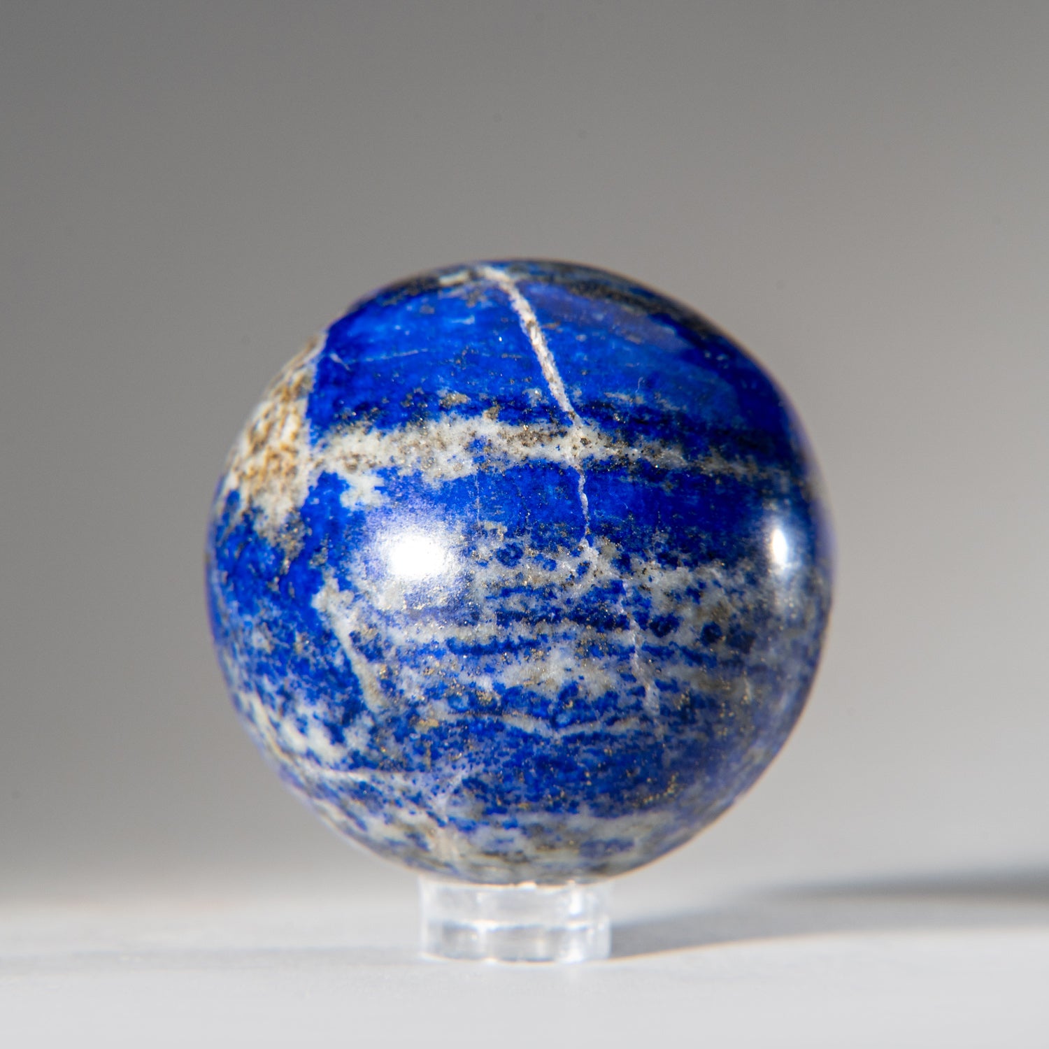Genuine Polished Lapis Lazuli (2") Sphere from Afghanistan