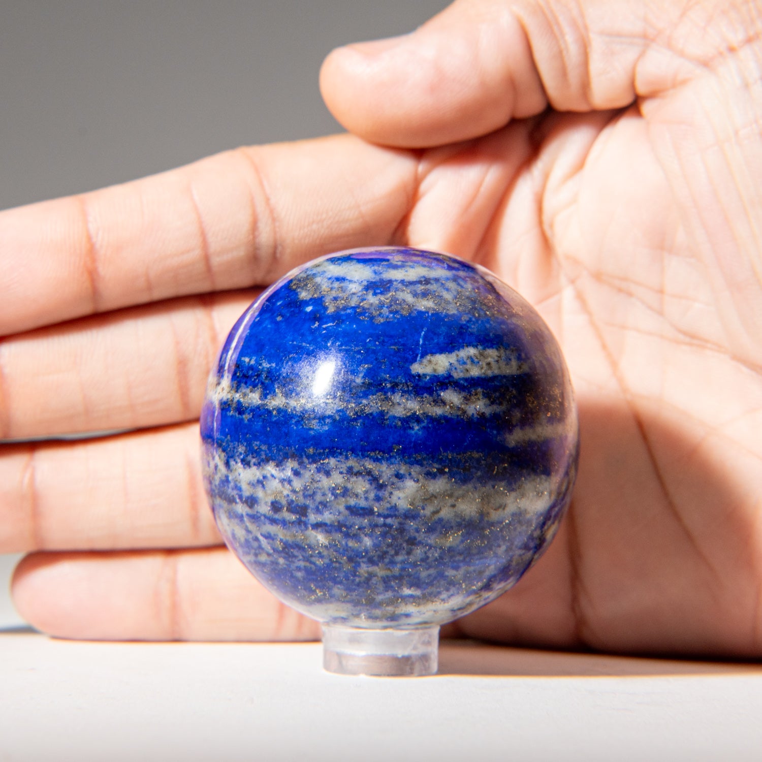 Genuine Polished Lapis Lazuli (2") Sphere from Afghanistan