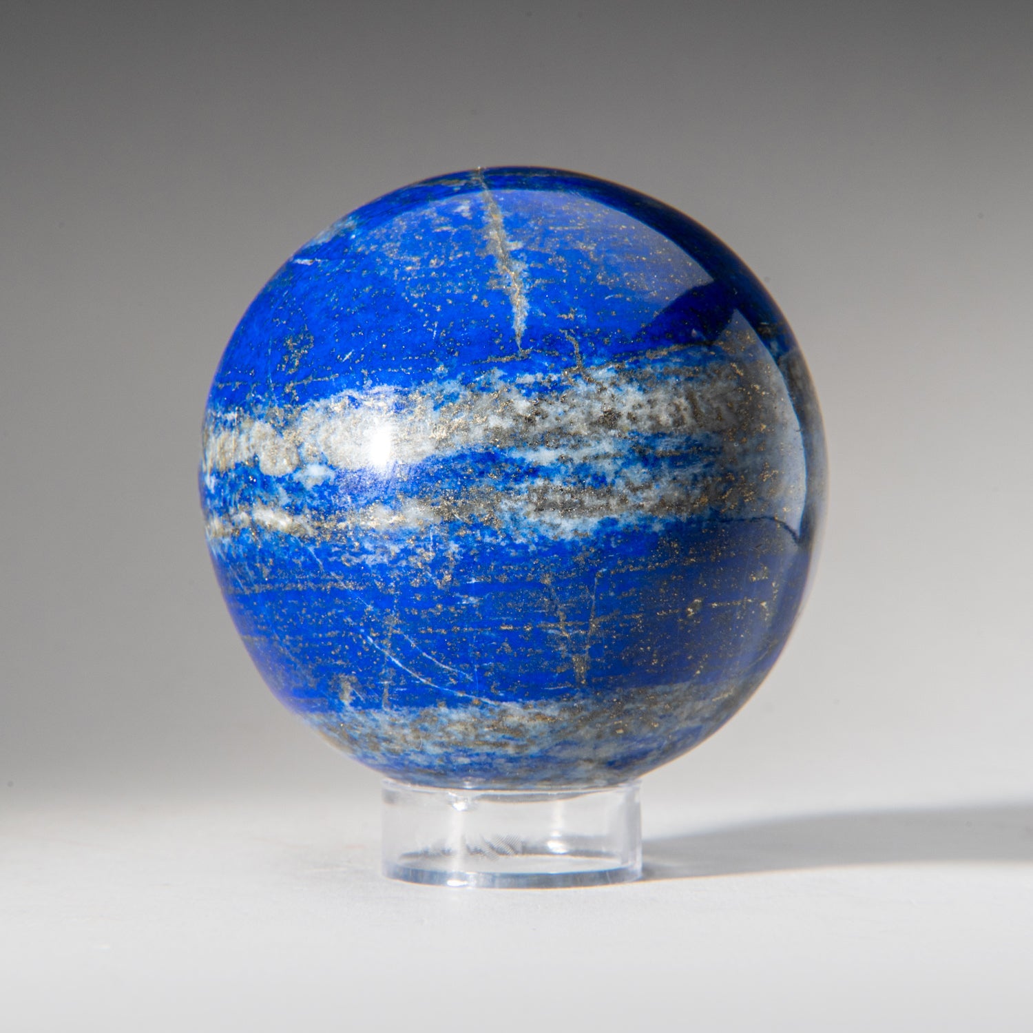 Genuine Polished Lapis Lazuli (3.25") Sphere from Afghanistan