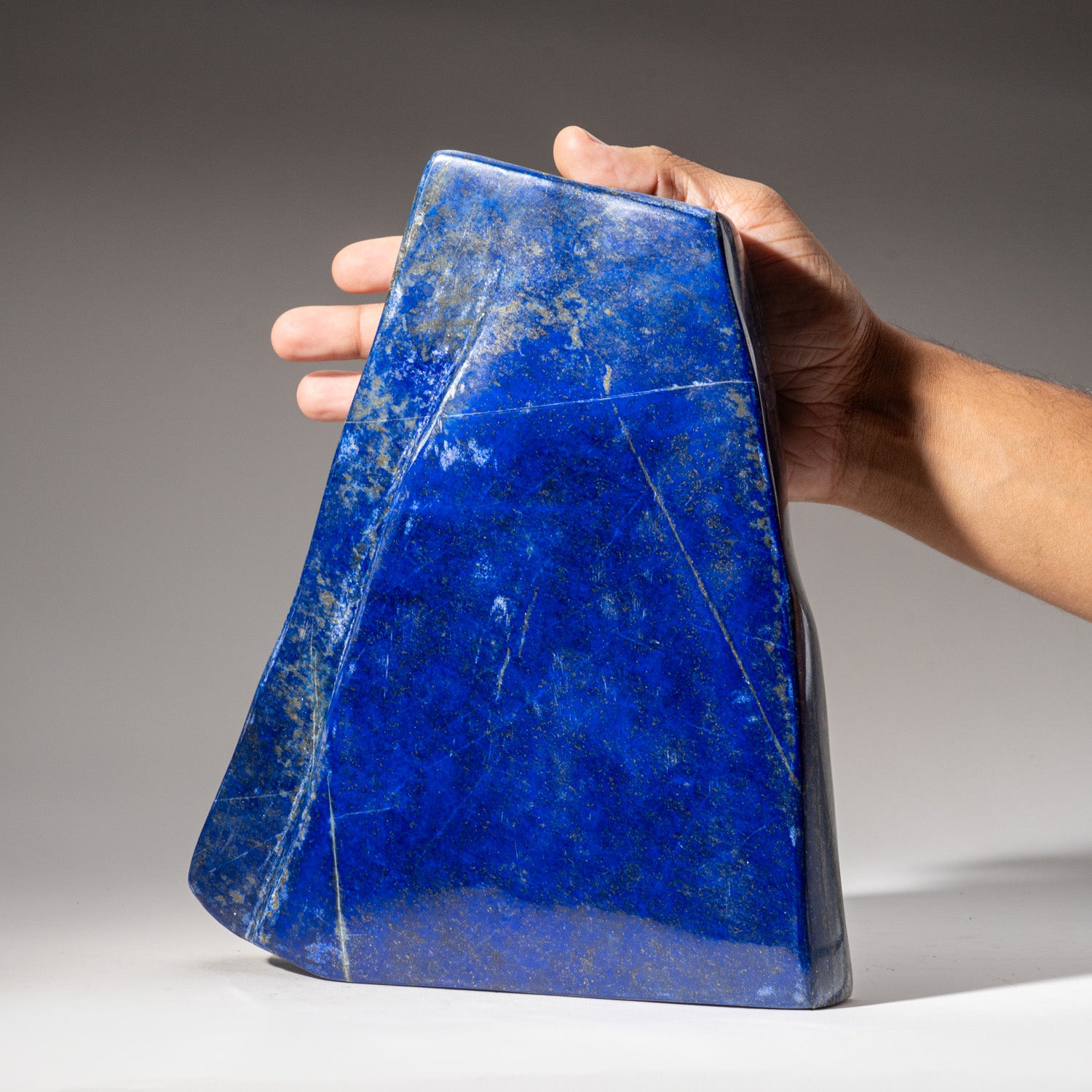 Polished Lapis Lazuli Freeform from Afghanistan (9.5 lbs)