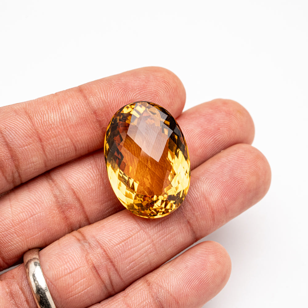 Citrine Oval Cut Gemstone (58ct)