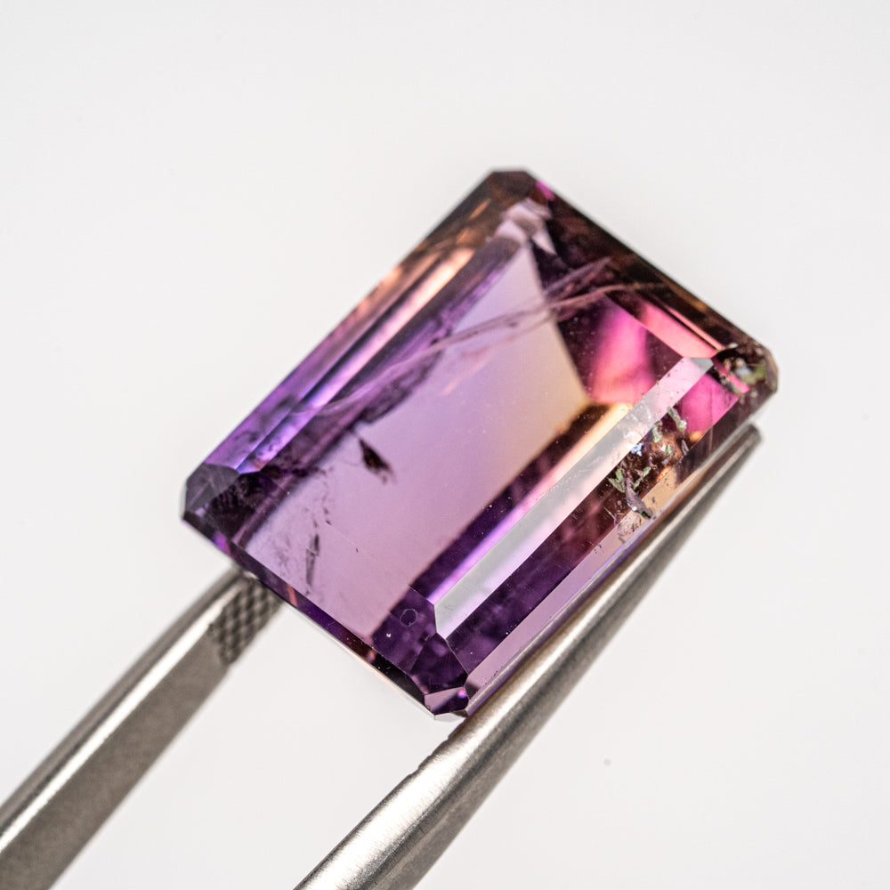 Rectangle Jems Ametrine Rectangular Cut Gemstone (21ct) — Astro Gallery of Gems