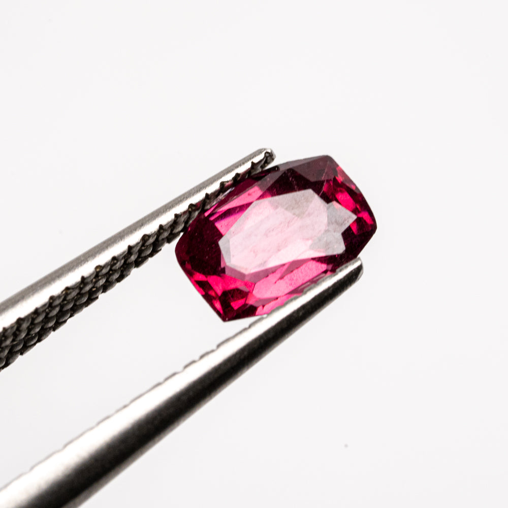 Rhodolite Garnet Cushion Cut Gemstone (1.47ct)