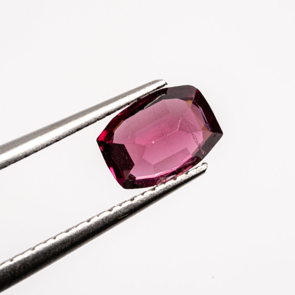 Rhodolite Garnet Cushion Cut Gemstone (1.47ct)