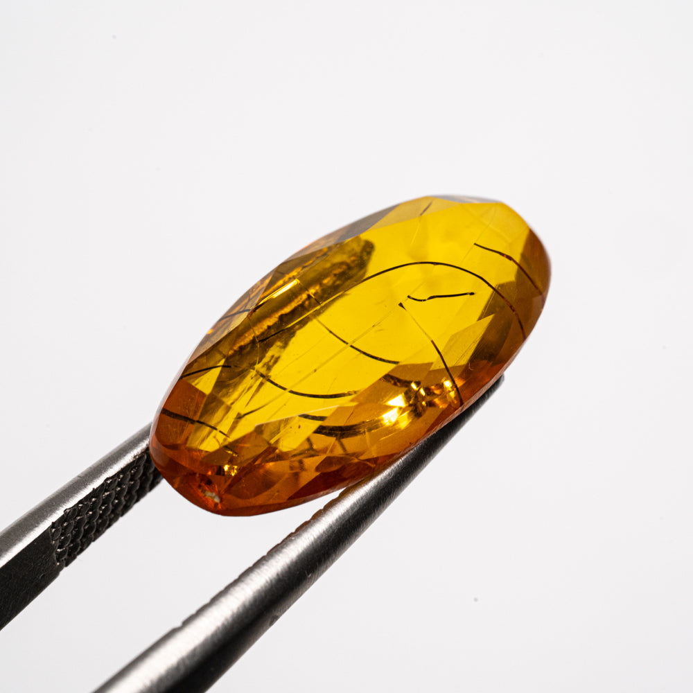 Amber Oval Cut Gemstone (3ct)