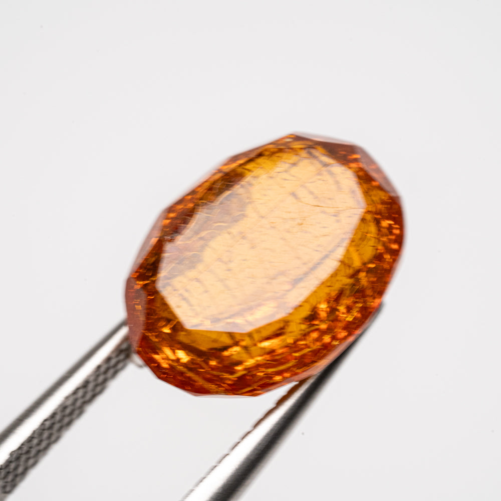 Amber Oval Cut Gemstone (3.5ct)