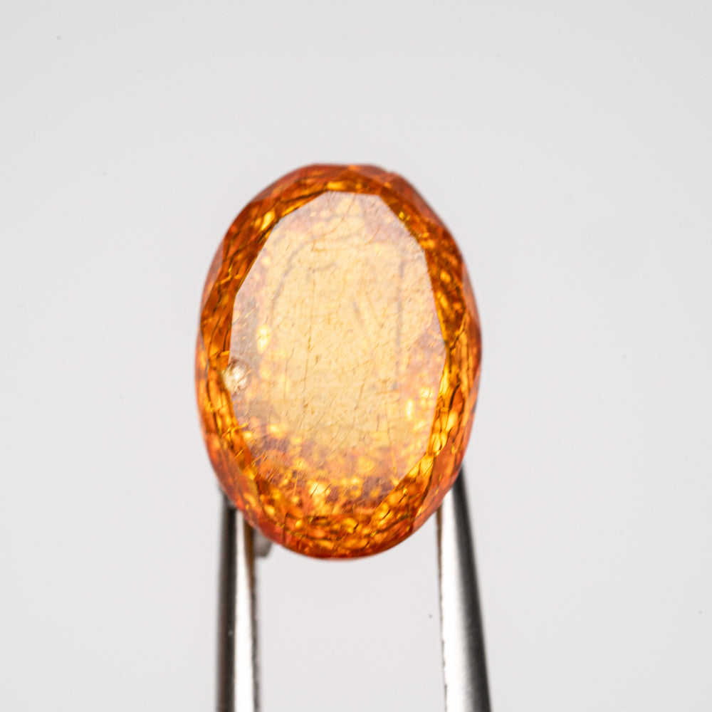 Amber Oval Cut Gemstone (3ct)