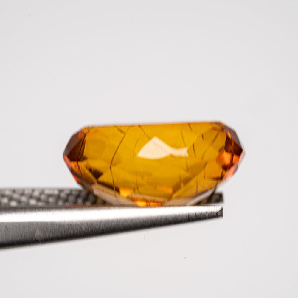 Amber Oval Cut Gemstone (3.2ct)