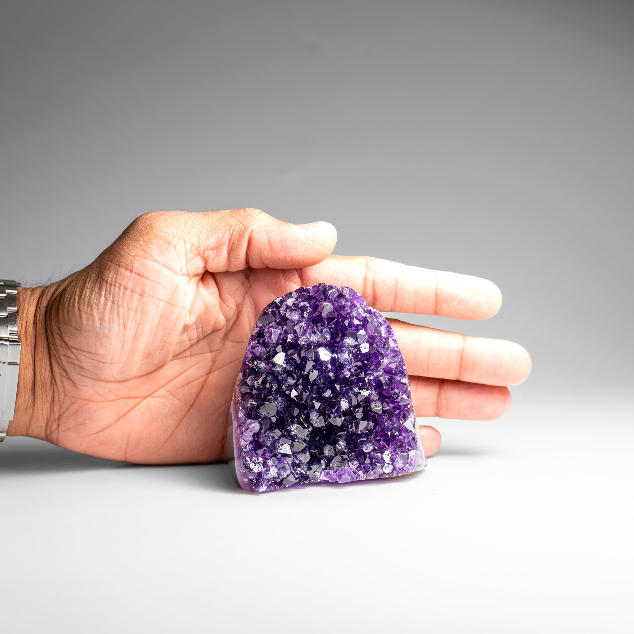 Genuine Amethyst Crystal Cluster from Brazil (361.5 grams)