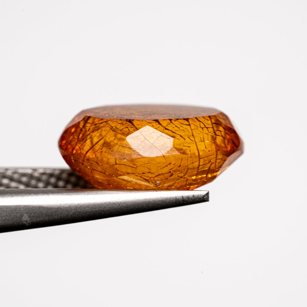 Amber Oval Cut Gemstone (3.1ct)