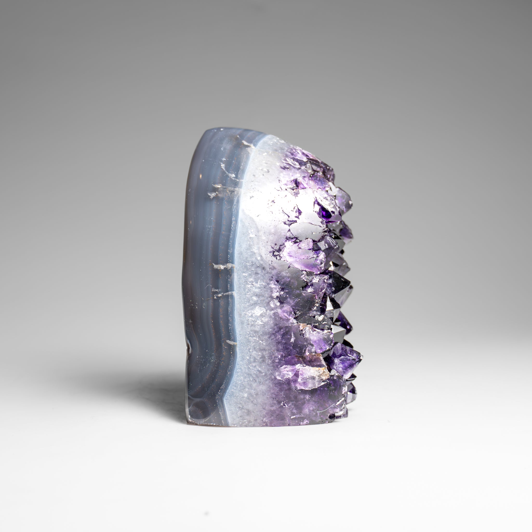 Genuine Amethyst Crystal Cluster from Brazil (1.7 lbs)